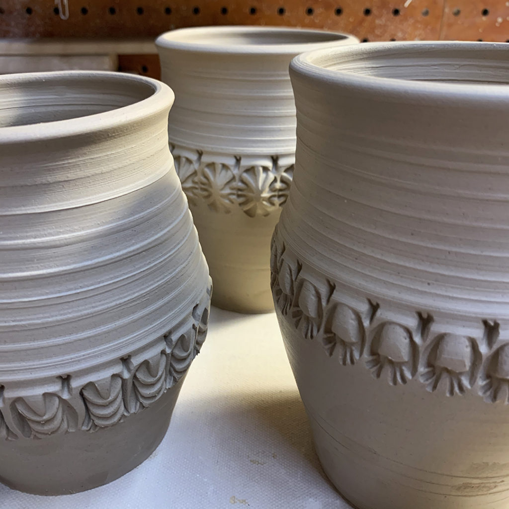 Clay Pattern Stamps pottery Stamps Bisque Clay Stamps 