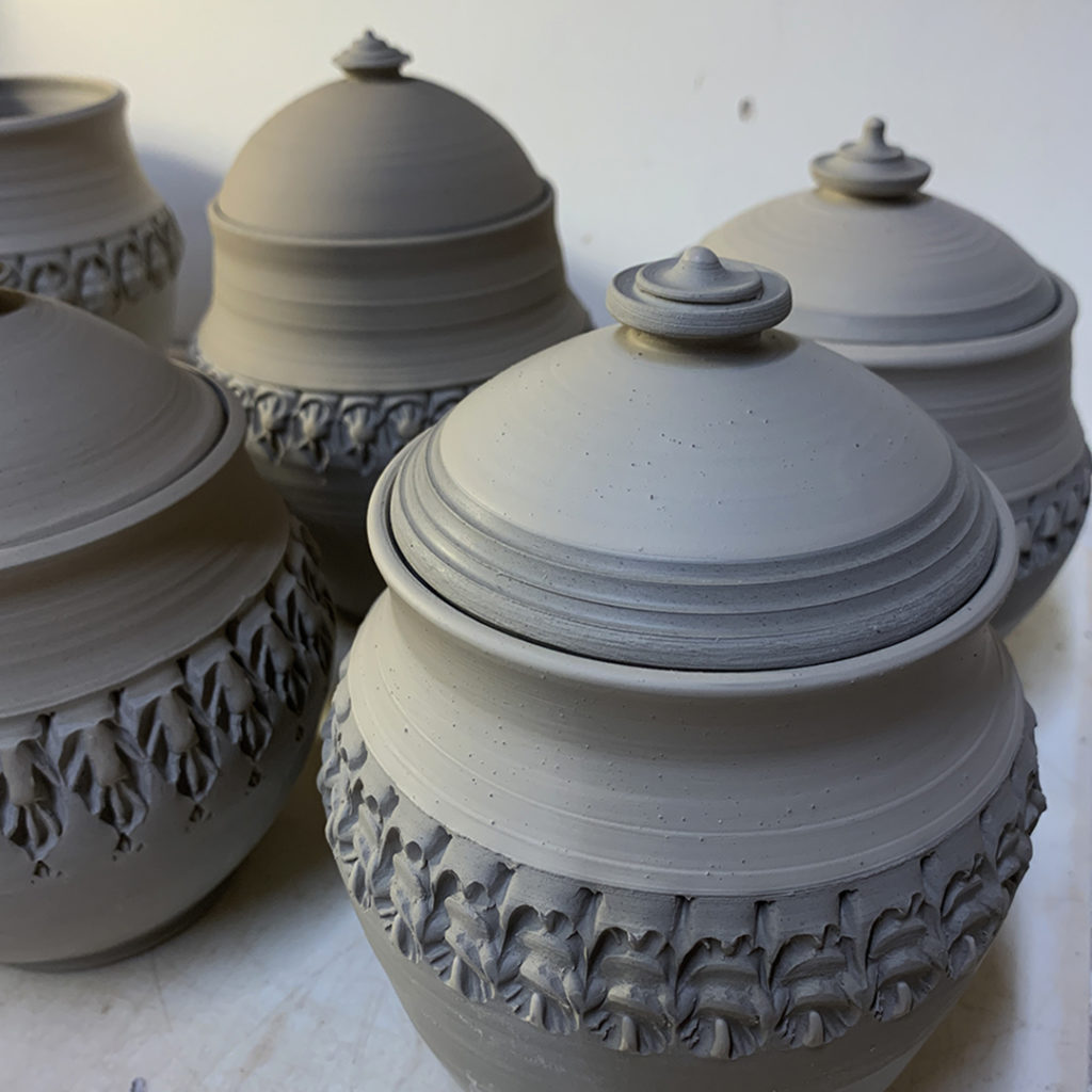 Firing Pots with Lids - How to Dry and Fire Lidded Pots