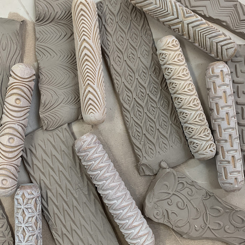 VICASKY 4 Sheets Ceramic Decals Pottery Ceramics Clay Transfer